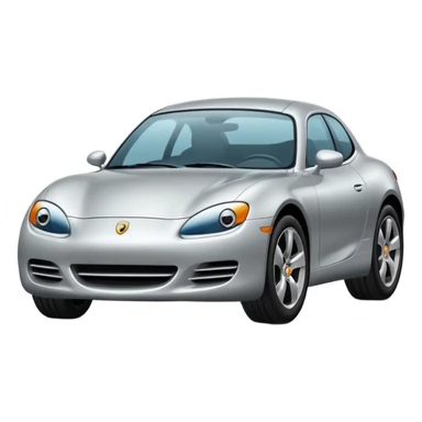 A car up view car front to display up car back to display bottom sticker