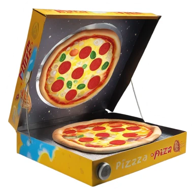 Pizza box solar oven sticker