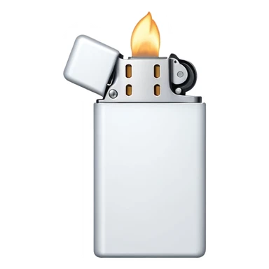 white lighter sticker