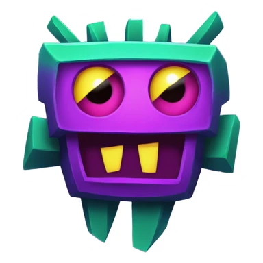 Geometry Dash clubstep Monster  sticker