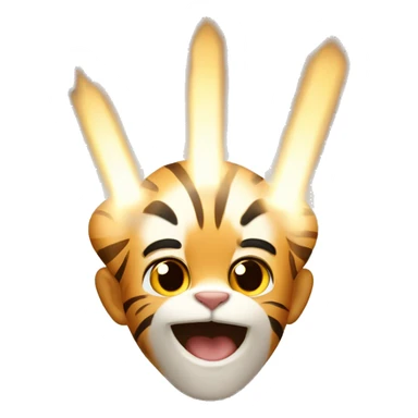 Bengal light sticker