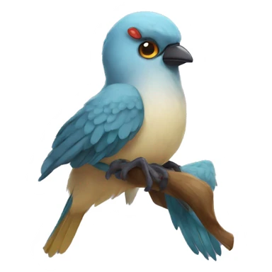 rizz face bird sticker