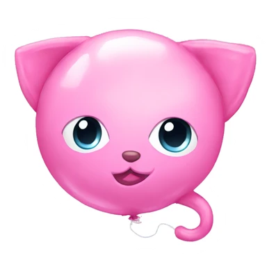 jiggypuff pink balloon sticker