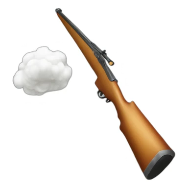 Big fat stick shooting white stuff sticker