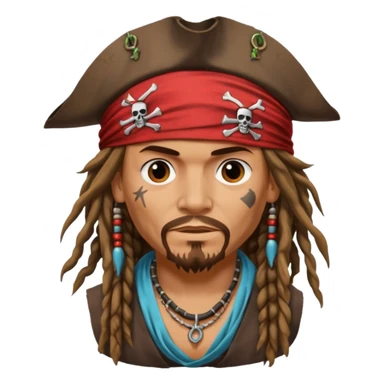 jack sparrow sticker