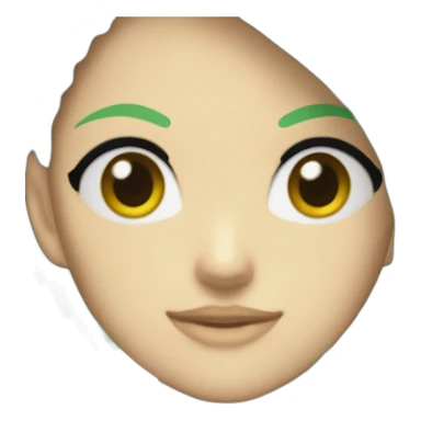 Roronoa zoro but as a woman sticker
