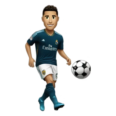Ronaldo qui gagne le ballon dor sticker