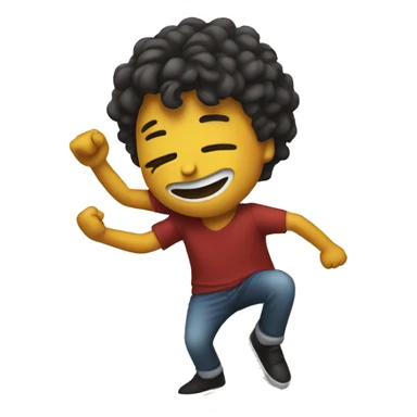 Dab me up emoji sticker