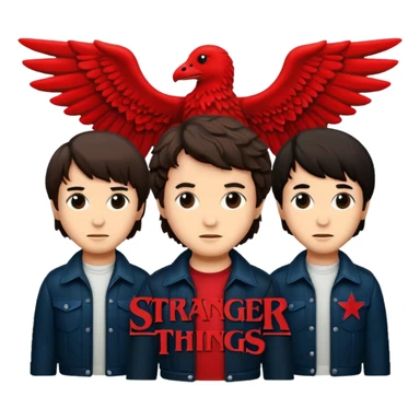 Stranger things emoji  sticker