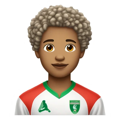 15 year old handsome boy half Nigerian half Australian light skin with curly fade haircut. loves all things soccer. Loves stylish label clothes and new football boots are the ultimate. Drinks boba tea sticker