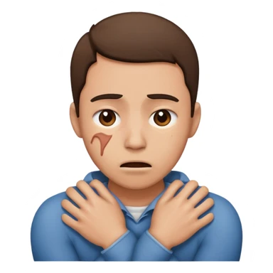 Someone in a chokehold sticker