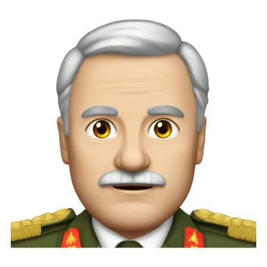 viktor khrenin minister of defense of belarus sticker