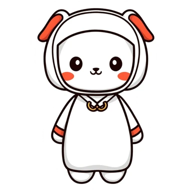 Labubu doll sticker