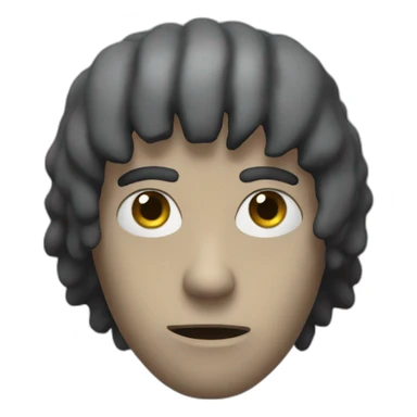 mono de terror sticker