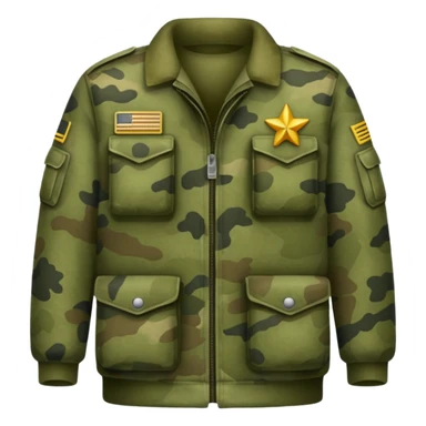 camouflage clothe sticker