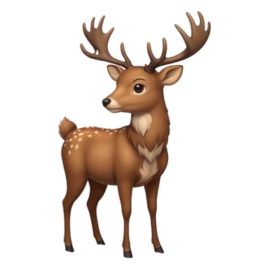 a new yeas's deer sticker
