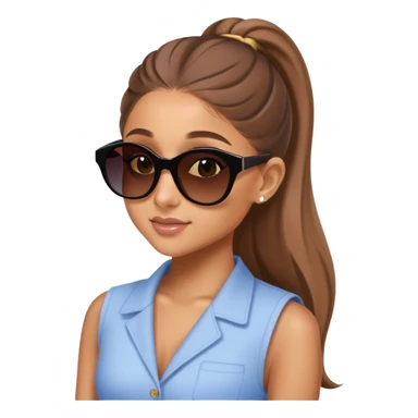 Ariana grande heading home from work  sticker