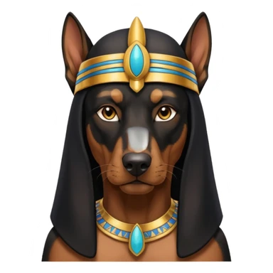 a Protector egypt doberman sticker
