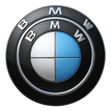 Bmw logo sticker