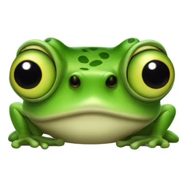 three-eyed frog sticker