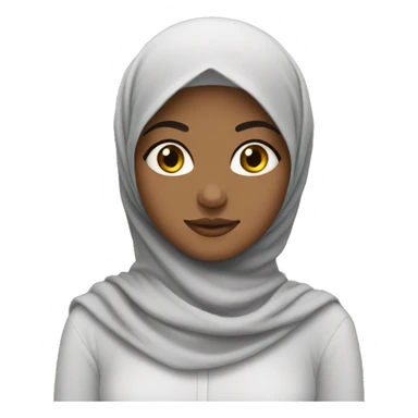 Hijabi girl name bella sticker