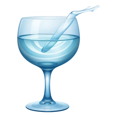 1 Baijiu cup, glass texture, light blue wine sticker