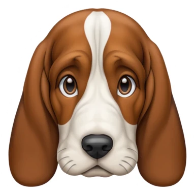 Basset hound sticker