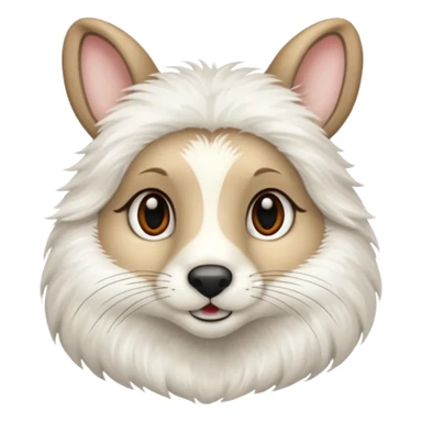 Danish doe wisk sticker