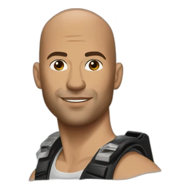 dominic toretto fast and furious sticker