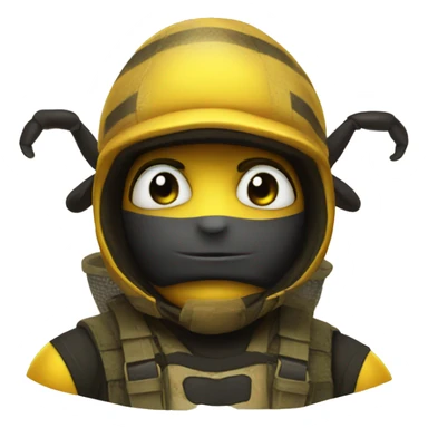 bee soldat sticker