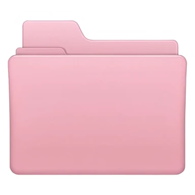 pastel pink empty folder aesthetic sticker