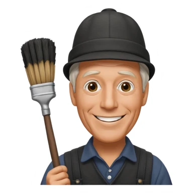 Dick Van Dyke chimney sweep  for discord  sticker
