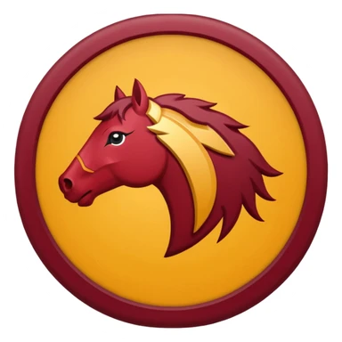 Brisbane Broncos logo sticker
