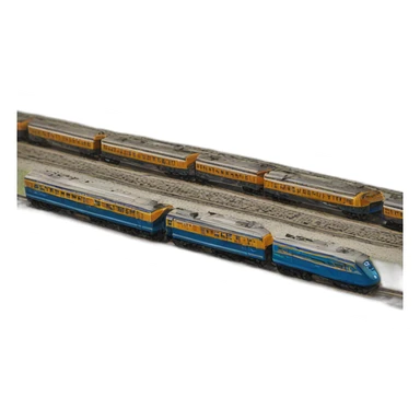 Railway made out of pens sticker
