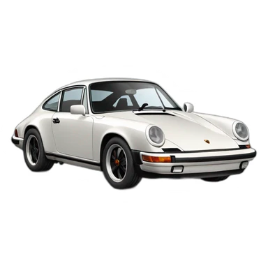 Porsche 911 carrera sticker