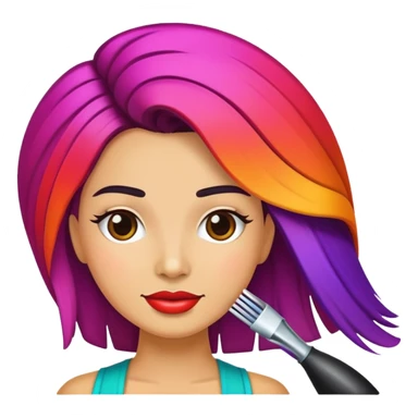 Hispanic hair salon sticker