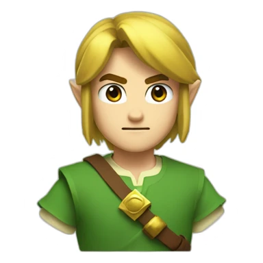 Link of the legend of Zelda  sticker