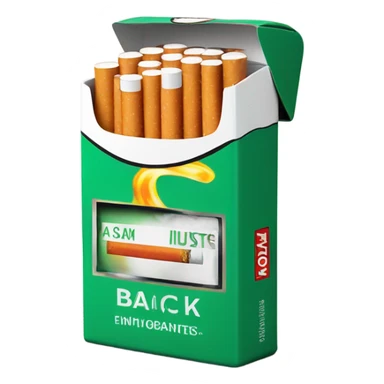 Pack of cigarettes  sticker