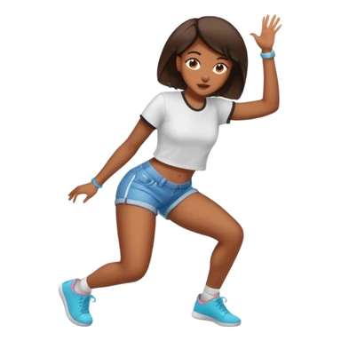 Girl twerking  sticker