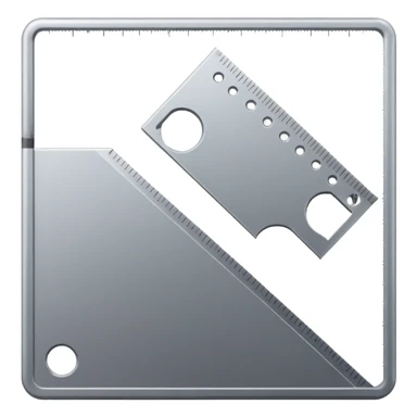 mac os icon square crop tool ruler sticker