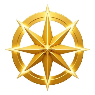 Light & Code Roundtable Bahai no people, just symbols. 9 points sticker