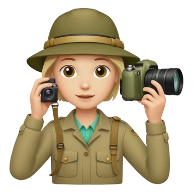 
wild life photographer sticker