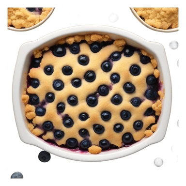 blueberry crumble  sticker