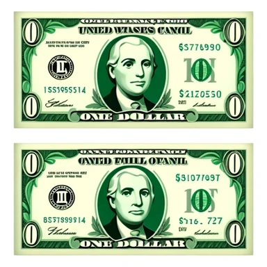 dollar sticker