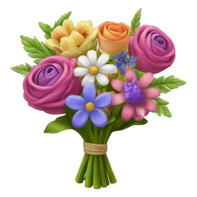 Buchón floral bouquets  sticker