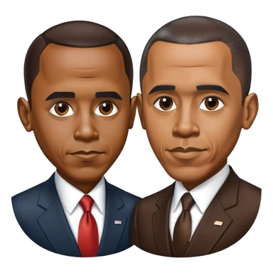 Obama and P diddy  sticker