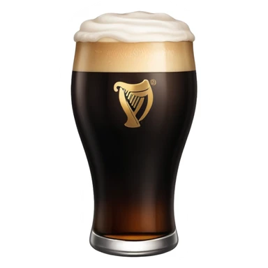 Pint of Guinness sticker