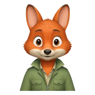 Nick zootopia sticker