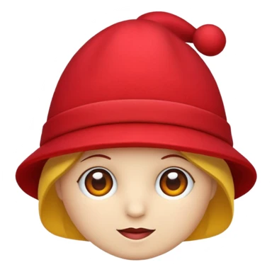  A only red hat sticker