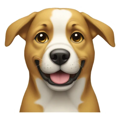 Dog with money sticker